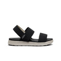 Womens Elle Backstrap Sandal Wide Black