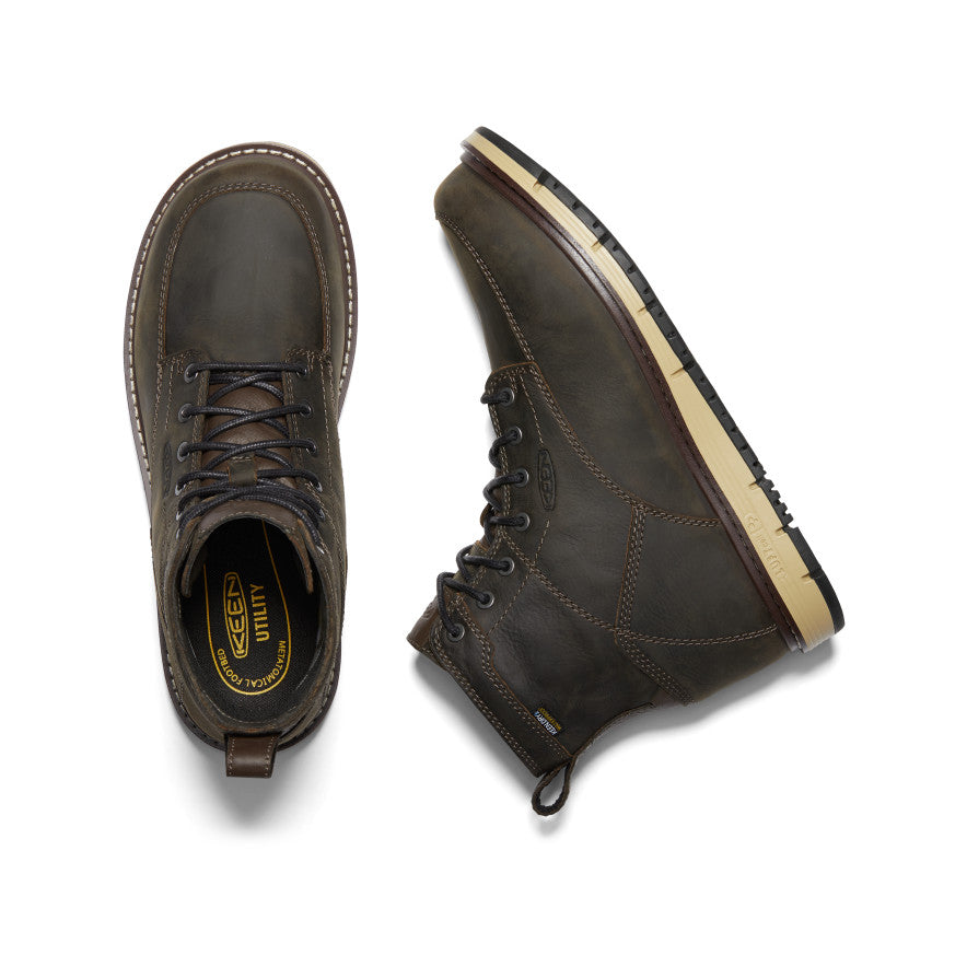 Mens San Jose 6 Waterproof Boot Soft Toe Cascade Brown