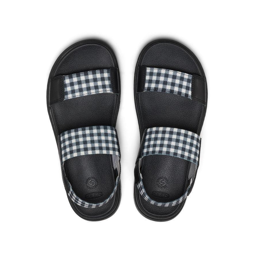 Womens Elle Mila Backstrap Sandal BlackMulti Black
