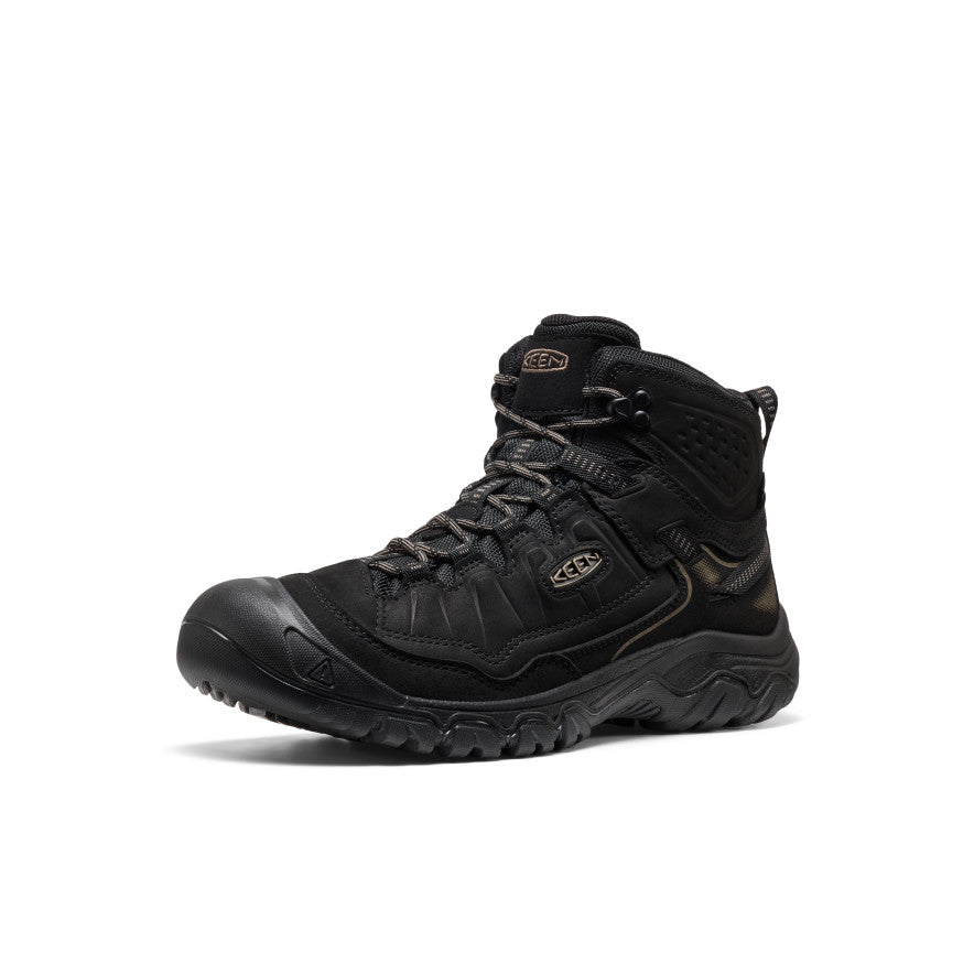 Mens Targhee IV Waterproof Hiking Boot Triple Black