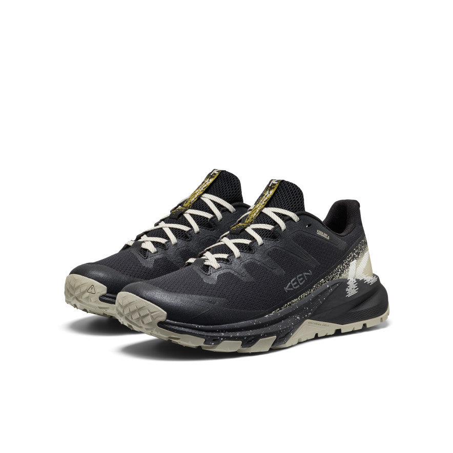 Mens Targhee Apex Waterproof Hiking Shoe BlackAbbey Stone