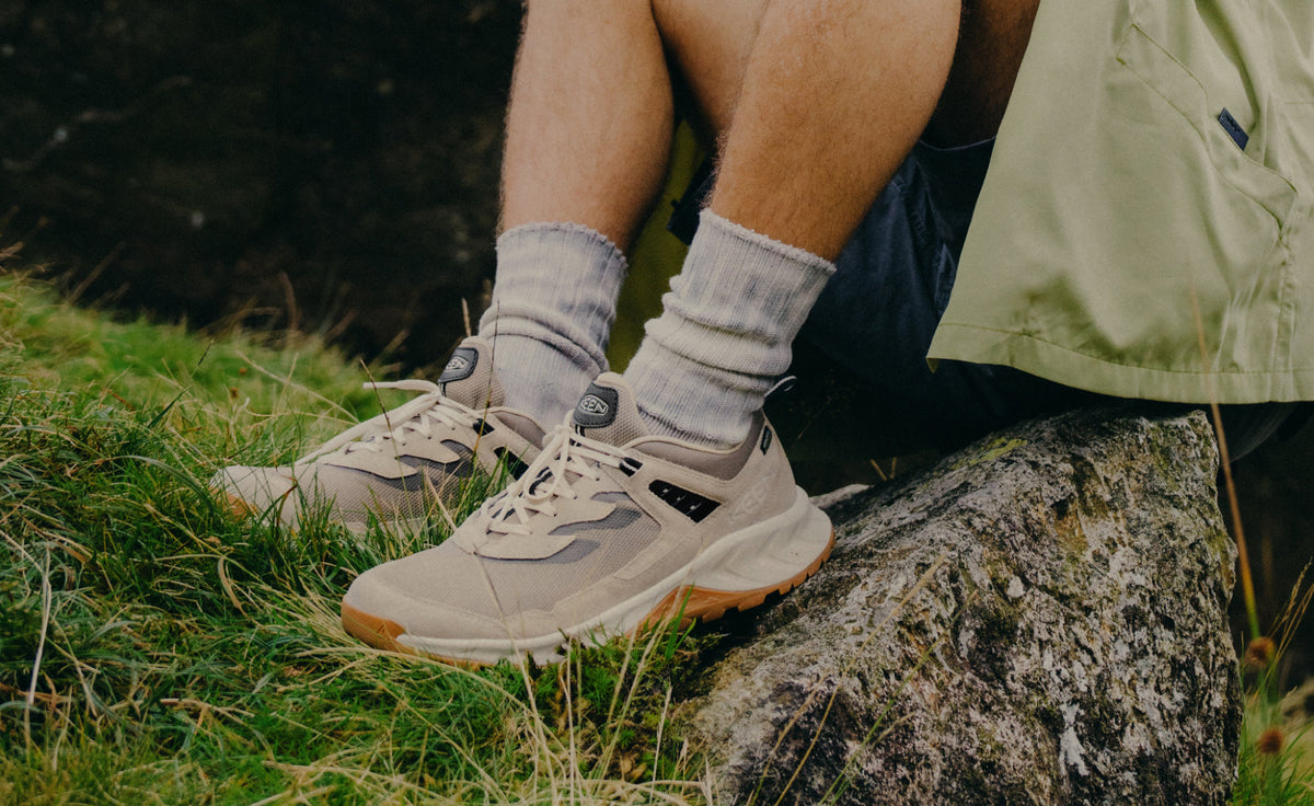 Mens Hightrail Waterproof Hiking Shoe BrindleBirch