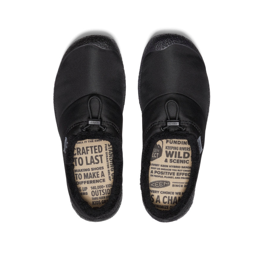 Womens Howser III Slide Black Smooth Nylon