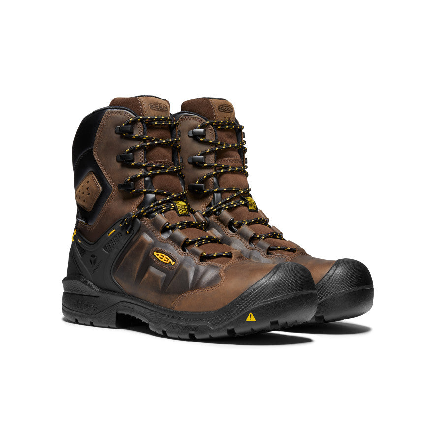 Mens Dover 8 Insulated Waterproof Boot Carbon Toe Dark EarthBlack