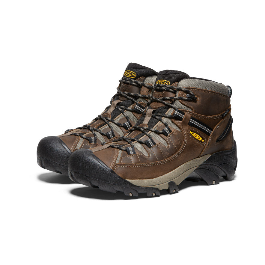 Mens Targhee II Waterproof Mid Wide ShitakeBrindle