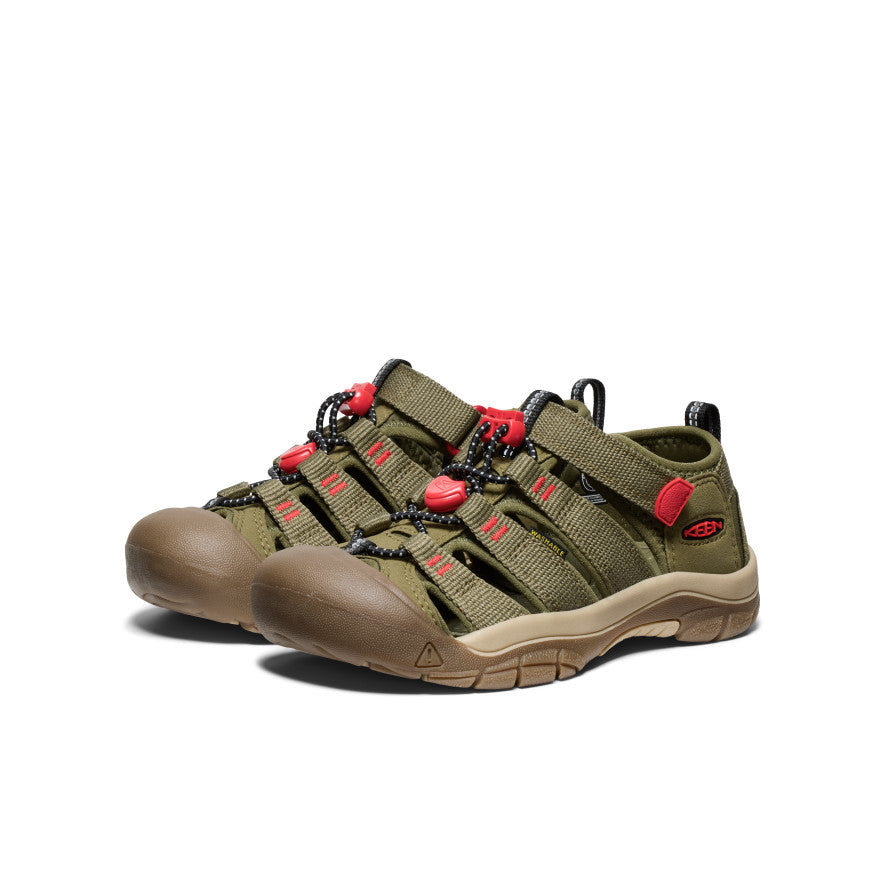 Big Kids Newport H2 Martini OliveAura Orange