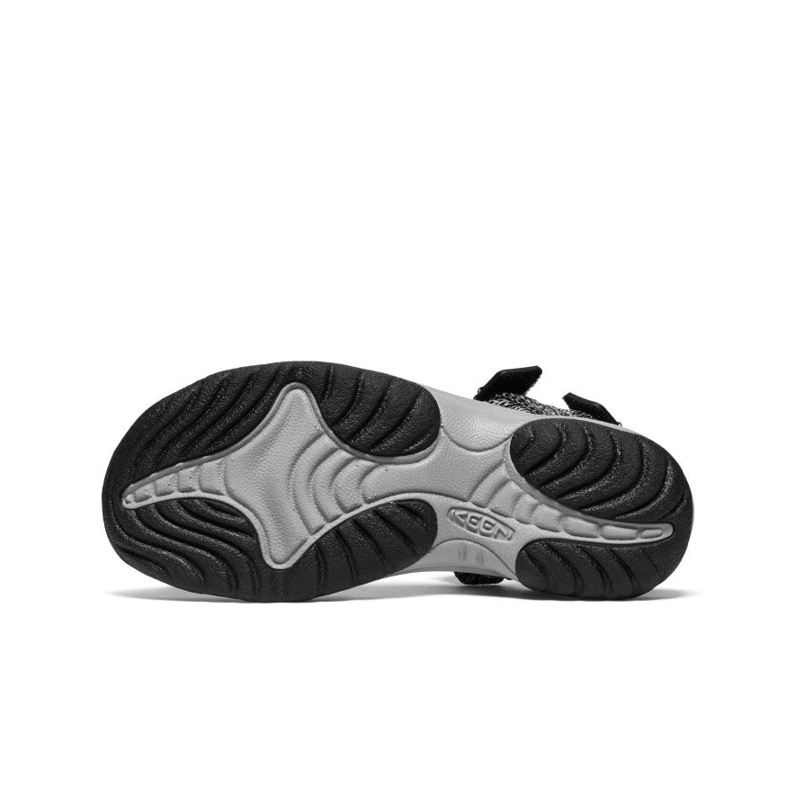 Womens Bali Strap Sandal AlloyBlack