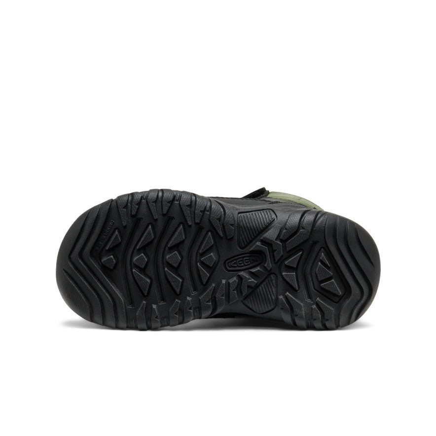Little Kids Kanibou Waterproof Winter Boot BlackBronze Green