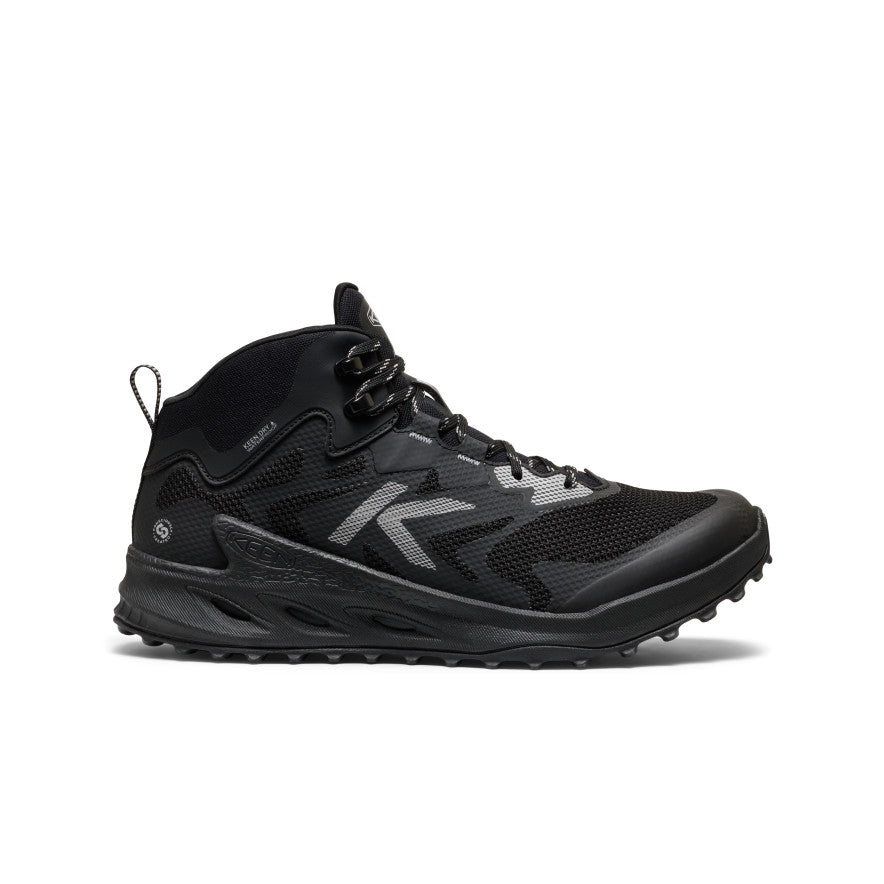 Mens Zionic NXT Waterproof Hiking Boot Triple Black