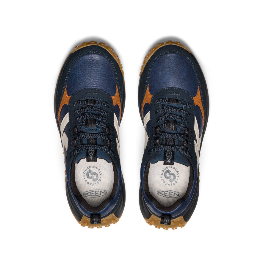 Womens KS86 Leather Sneaker Sky CaptainBirch