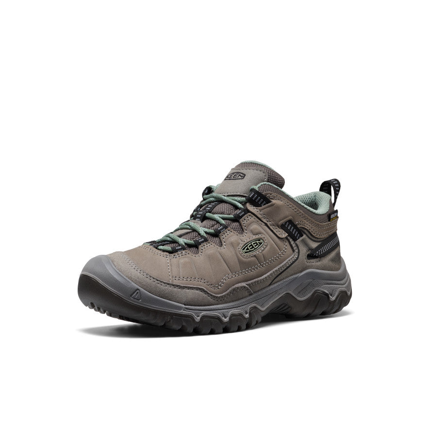 Womens Targhee IV Waterproof Hiking Shoe Steel GreyLily Pad