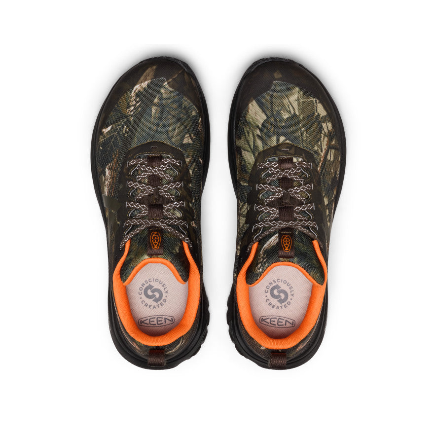 Mens Roam Trail Running Shoe CamoSafety Orange