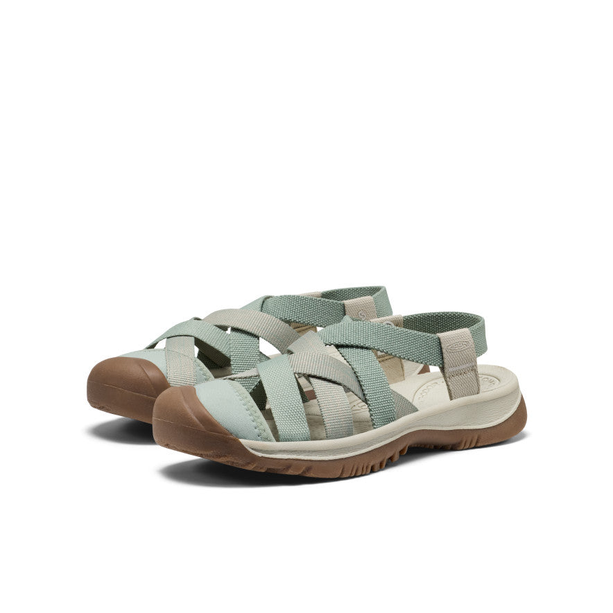 Womens Whisper Lattice Sandal Lily PadPlaza Taupe