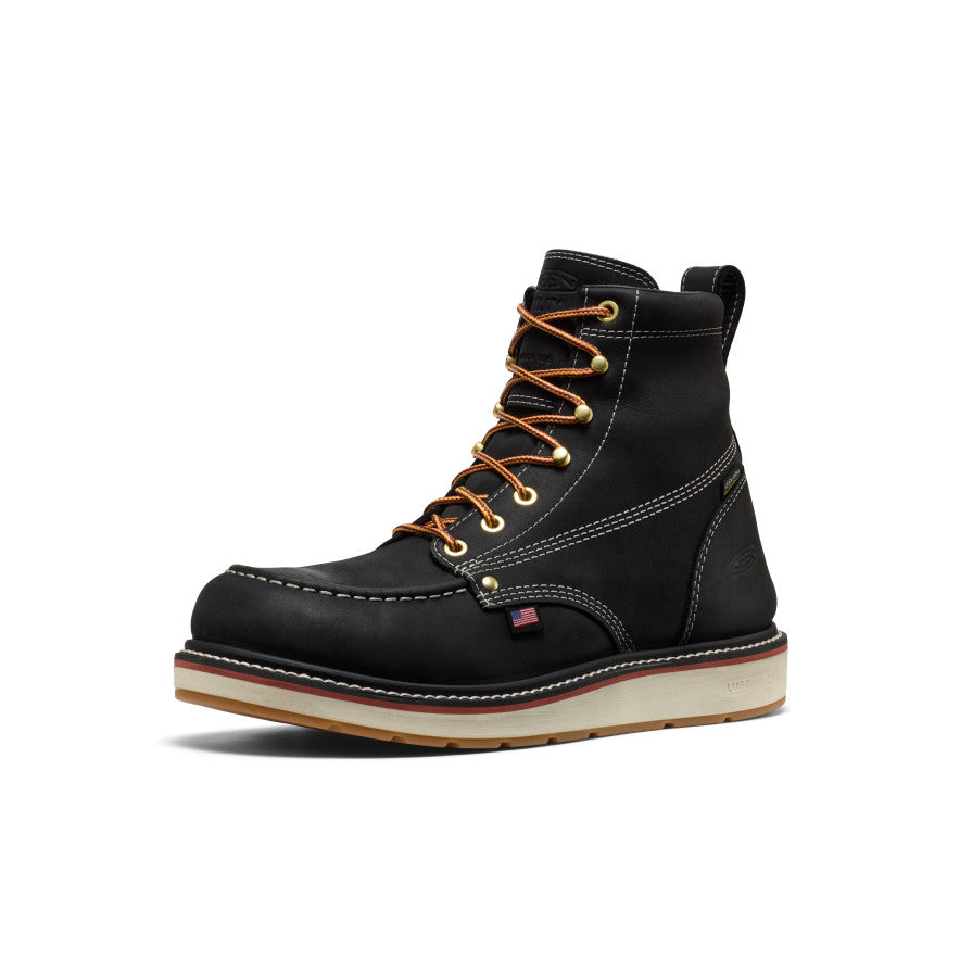 Mens Liberty 6 Waterproof Boot Carbon Toe BlackGum