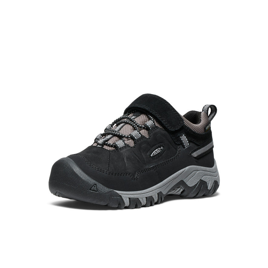 Little Kids Targhee IV Waterproof Hiking Shoe BlackSteel Grey