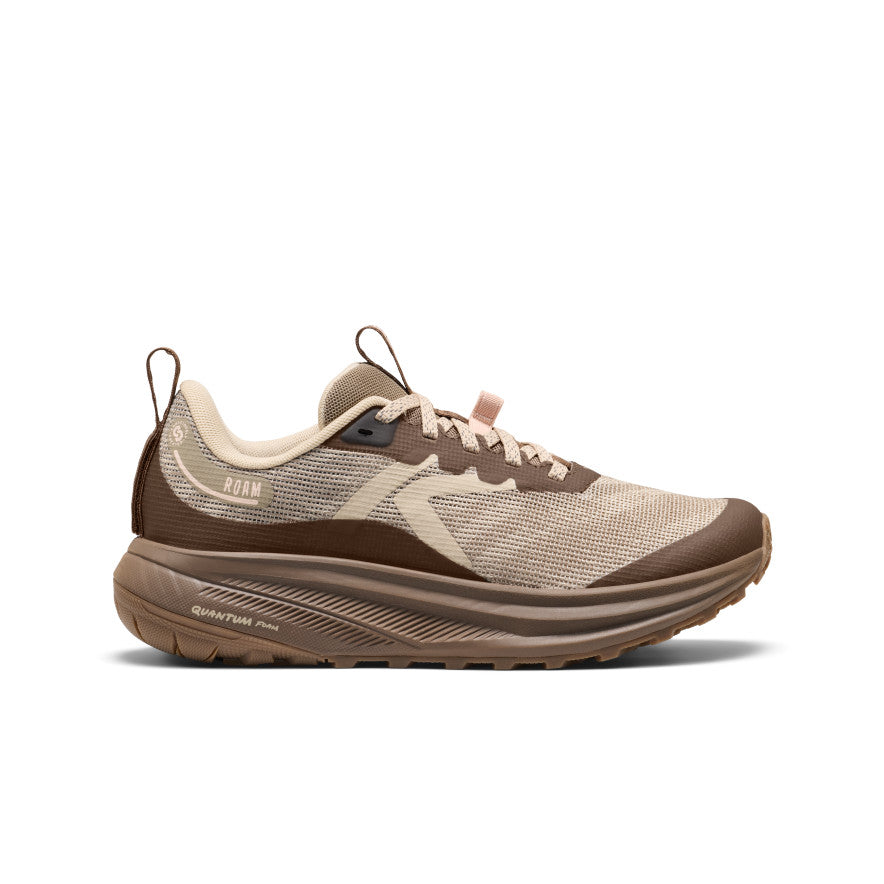 Womens Roam Trail Running Shoe Plaza TaupeDark Earth