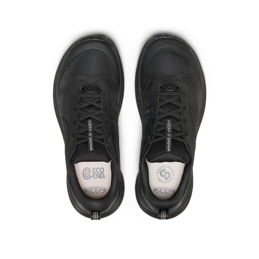 Mens Wander Trail Running Shoe BlackBlack