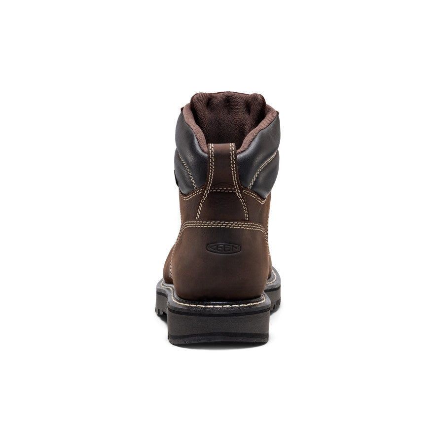 Mens Cincinnati 6 Waterproof 90 Heel Boot Carbon Toe Coffee BeanBlack