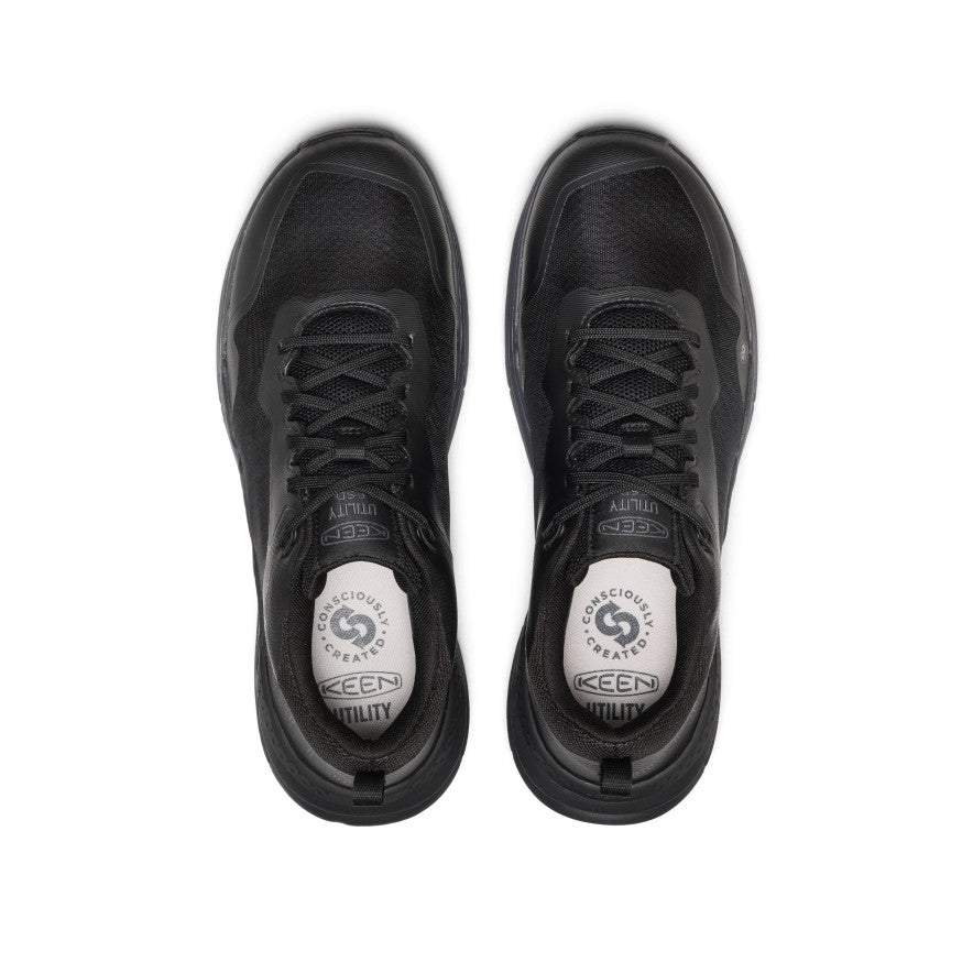 Mens Speedworks ESD Work Sneaker Carbon Toe BlackBlack