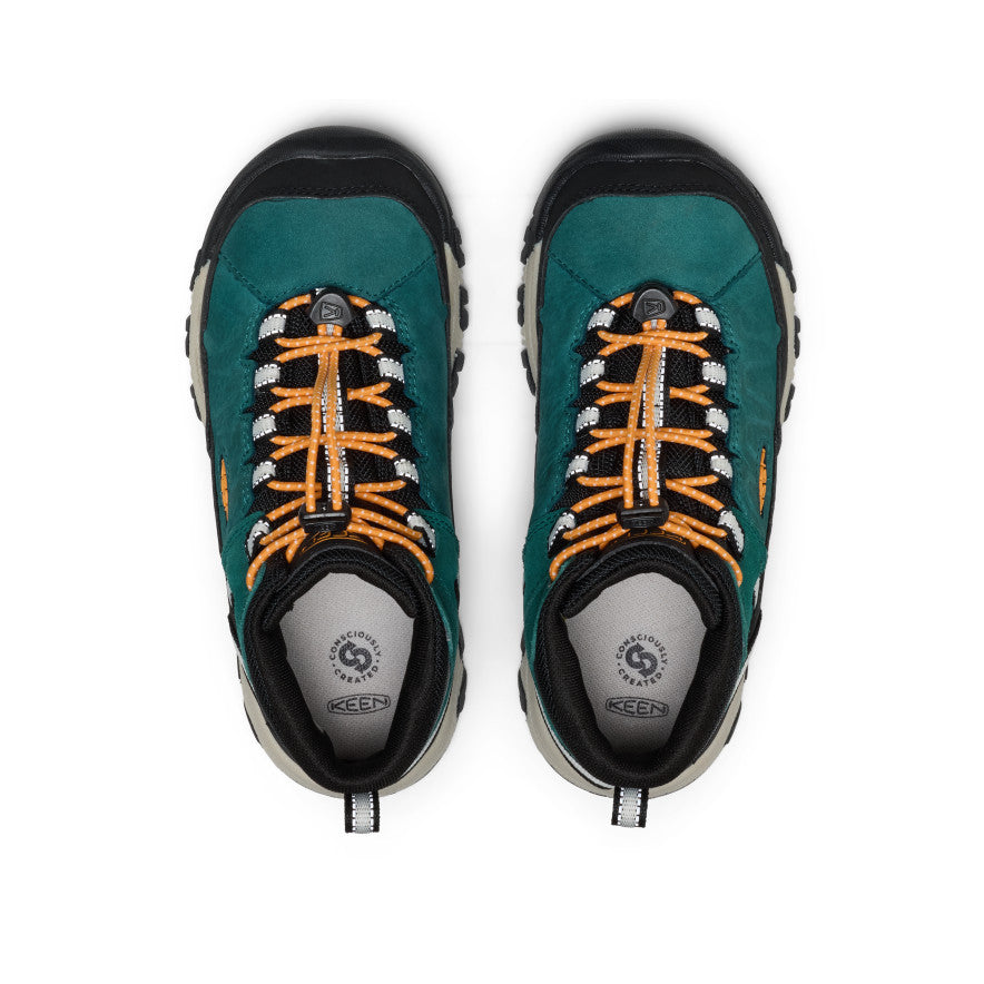 Big Kids Targhee IV Waterproof Hiking Boot MediterraneaFlame Orange