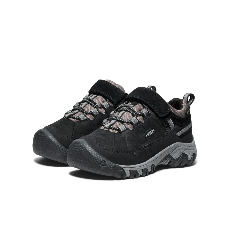 Little Kids Targhee IV Waterproof Hiking Shoe BlackSteel Grey