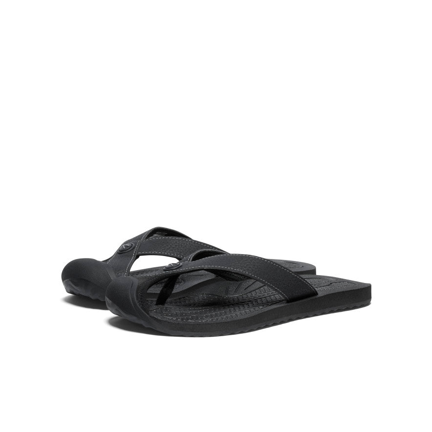 Womens Barbados Flip-Flop BlackSteel Grey