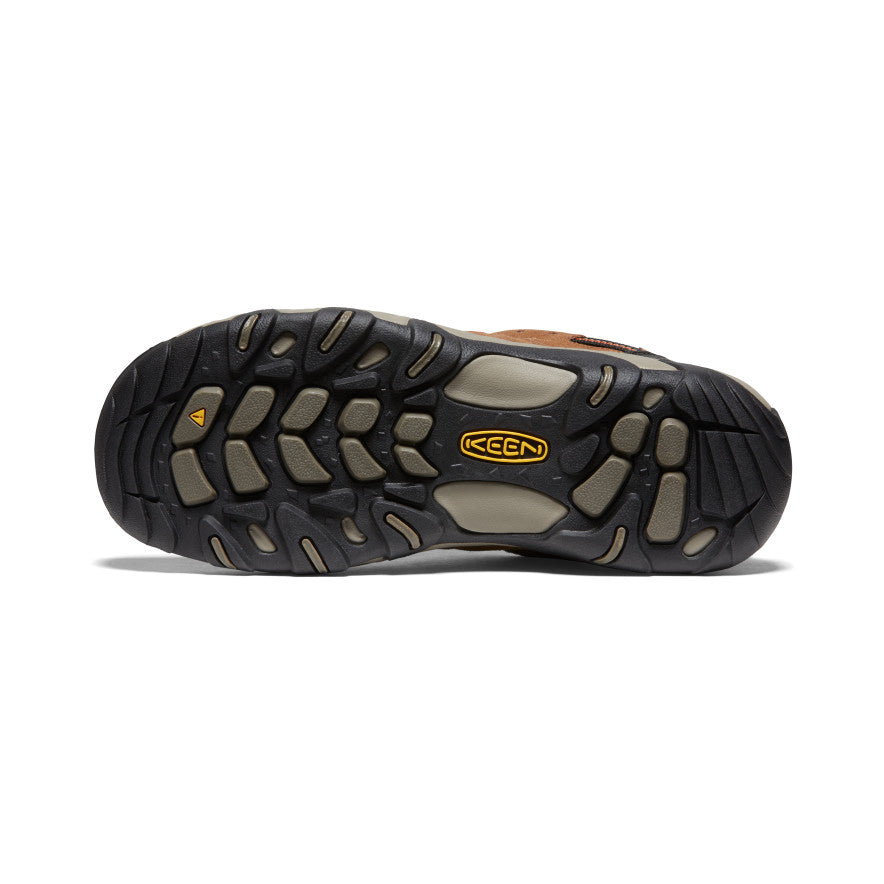 Mens Headout Waterproof Hiking Shoe BisonFossil Orange