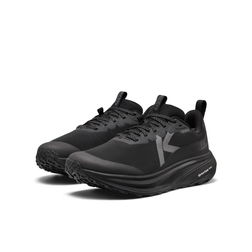 Mens Roam Waterproof Trail Running Shoe BlackBlack