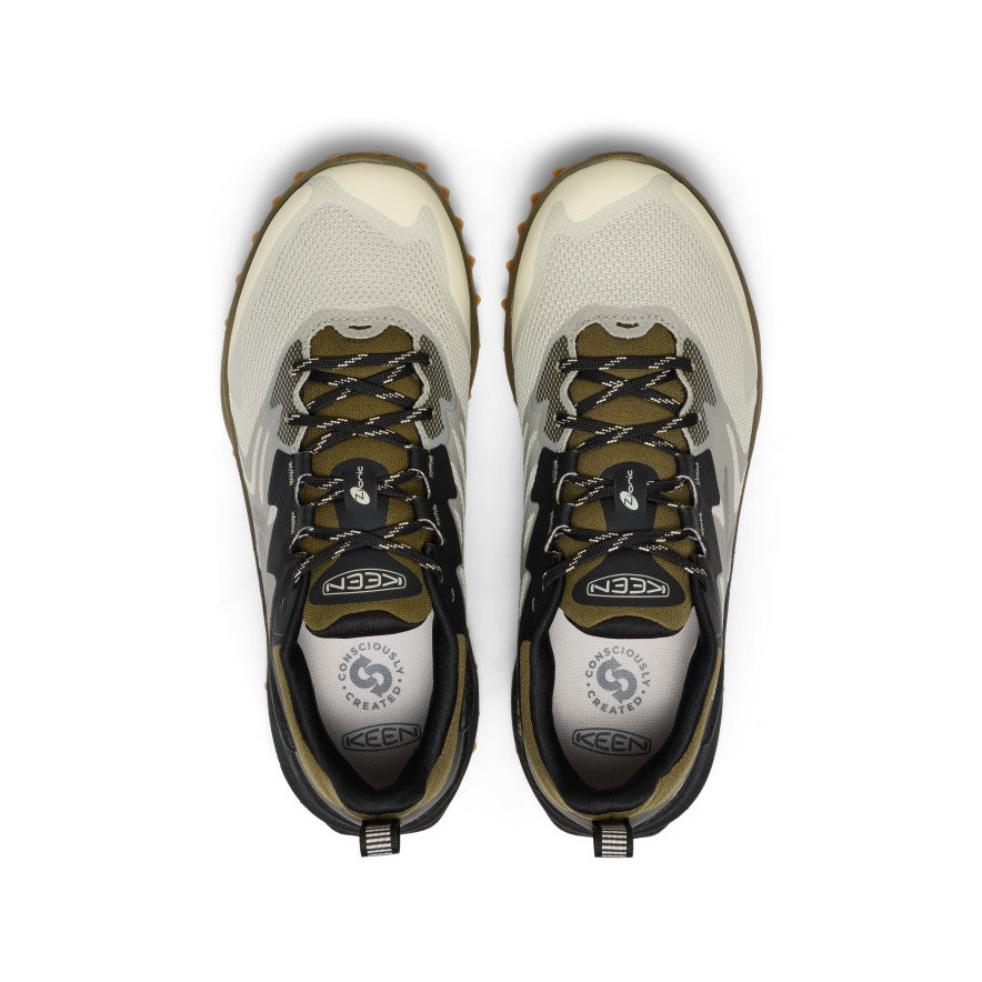 Mens Zionic NXT Waterproof Hiking Shoe Abbey StoneDark Olive