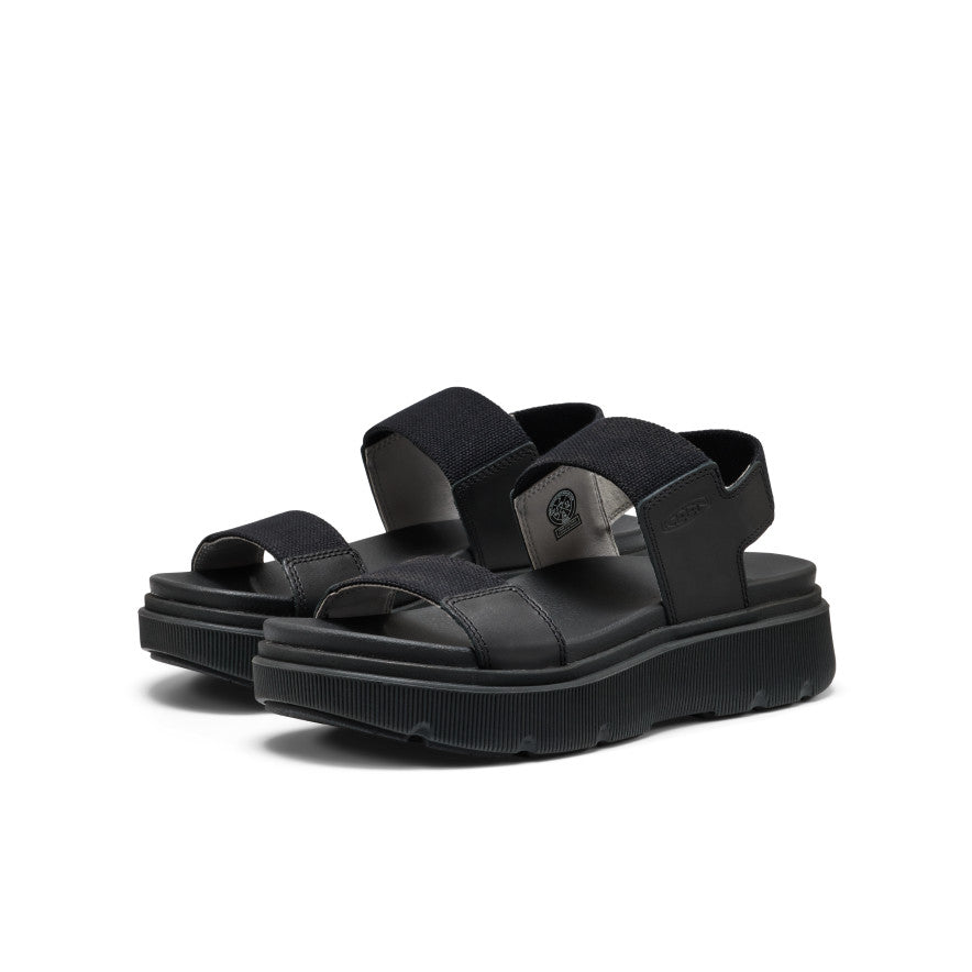 Womens Elle Mila Backstrap Sandal BlackBlack