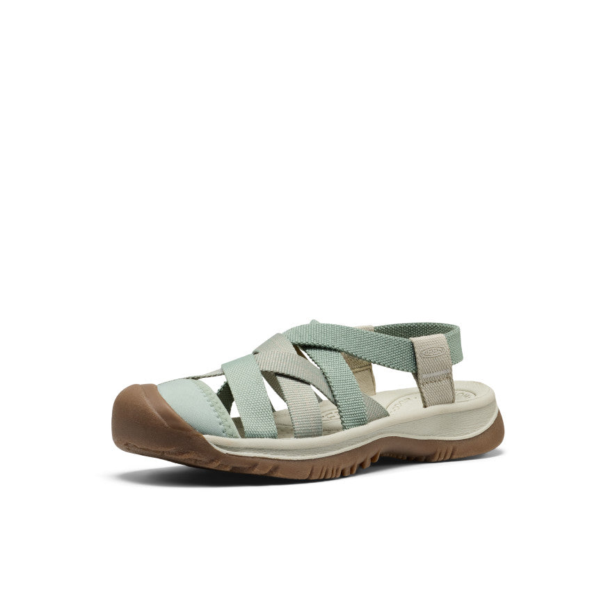 Womens Whisper Lattice Sandal Lily PadPlaza Taupe