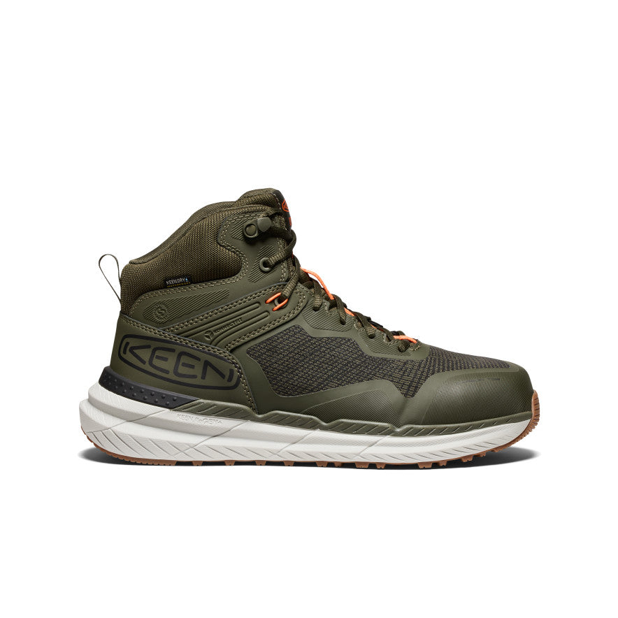 Mens Synchro Waterproof Work Boot Carbon Toe Forest NightGum