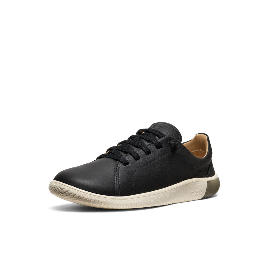 Mens KNX Leather Sneaker BlackStar White