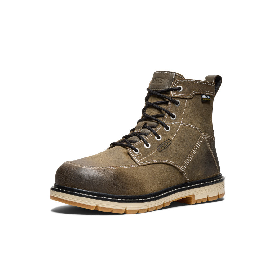 Womens San Jose 6 Waterproof 90 Heel Boot Aluminum Toe Steel GreyGum