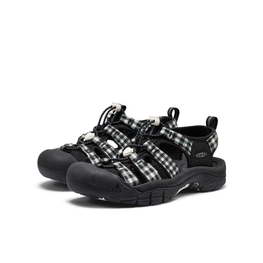 Womens Newport Retro BlackGingham