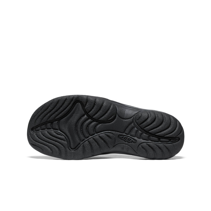 Womens Kona Leather Flip-Flop BlackVapor