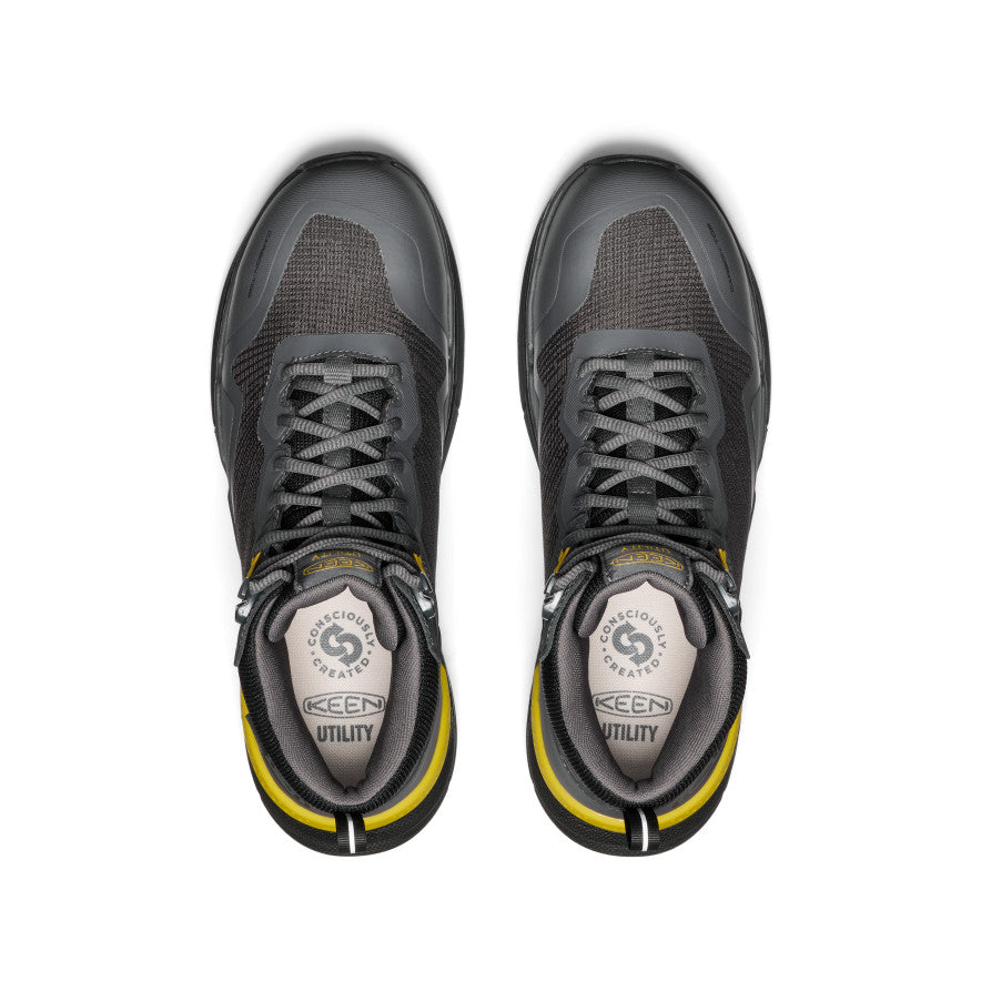 Mens Synchro Waterproof Work Boot Carbon Toe MagnetBlack
