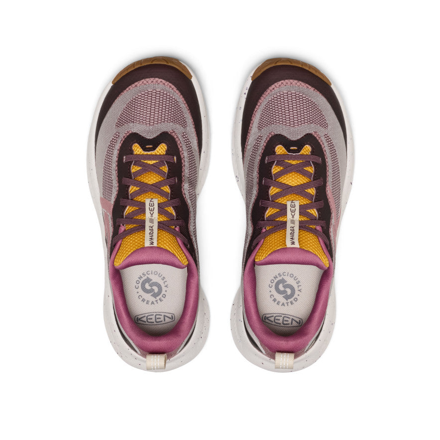 Womens Wander Trail Running Shoe HuckleberrySymphonic Sunset