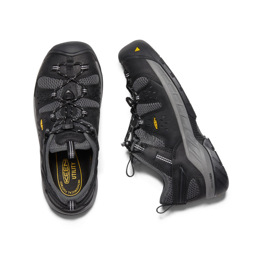 Mens Atlanta Cool II Steel Toe BlackDark Shadow