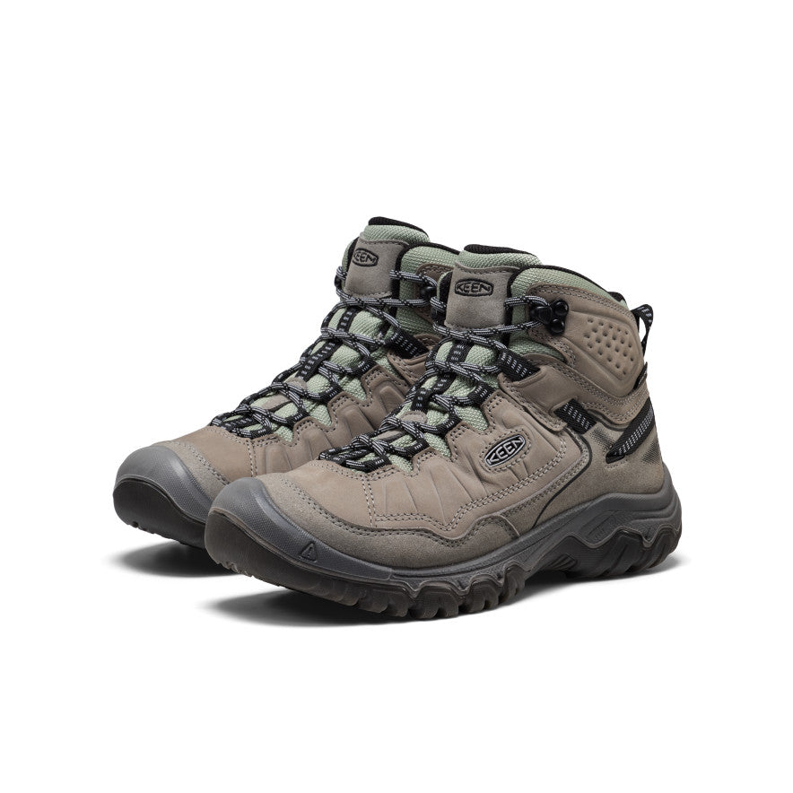 Womens Targhee IV Waterproof Hiking Boot Steel GreyLily Pad