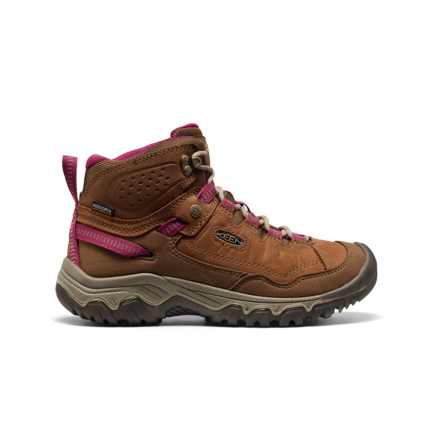 Womens Targhee IV Waterproof Hiking Boot BisonBeaujolais