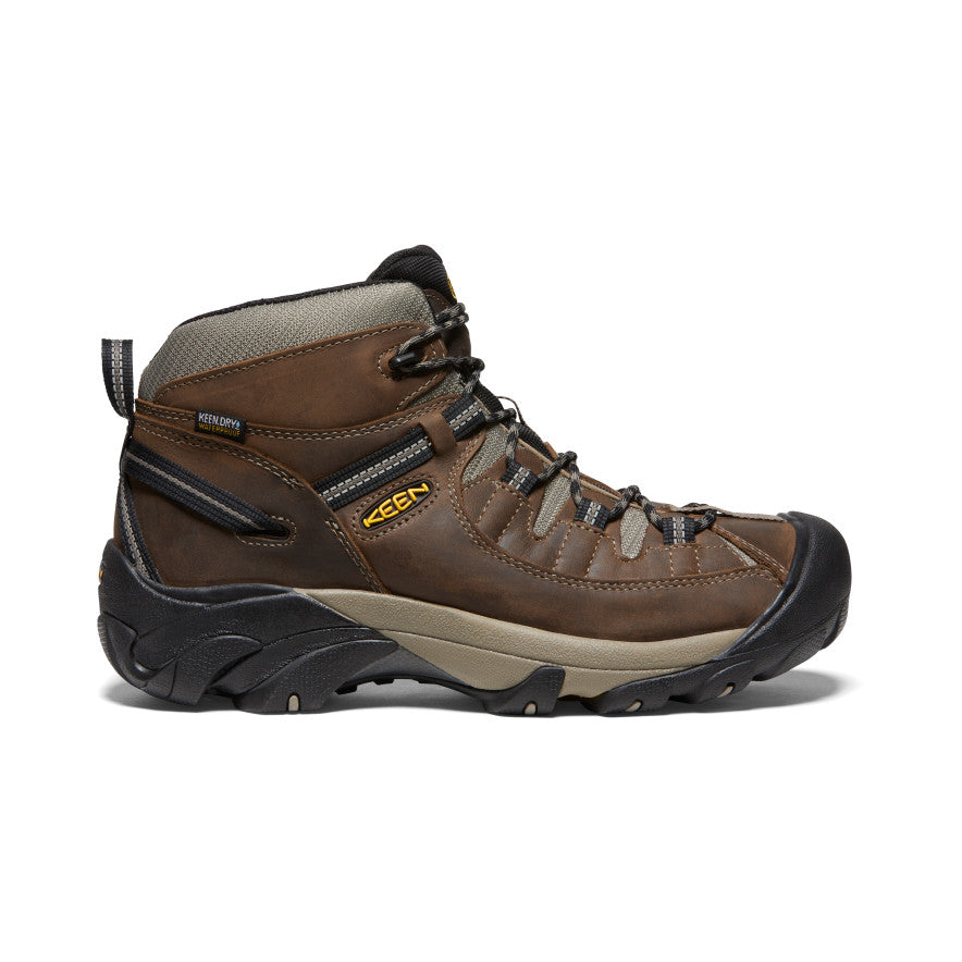 Mens Targhee II Waterproof Mid Wide ShitakeBrindle