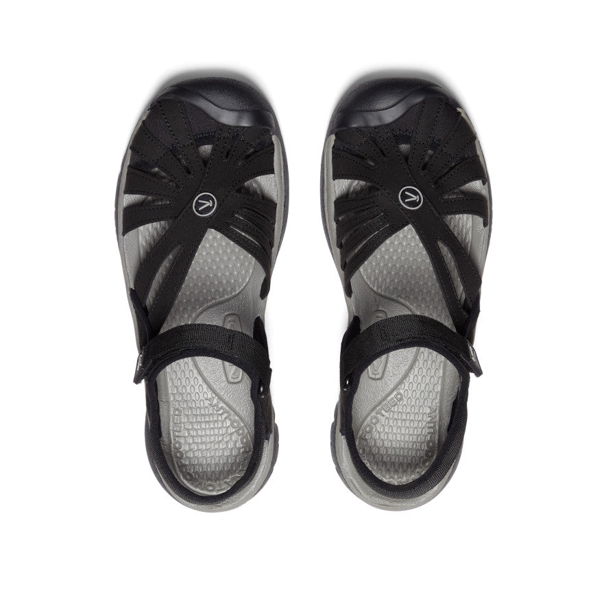 Womens Rose Sandal BlackNeutral Gray