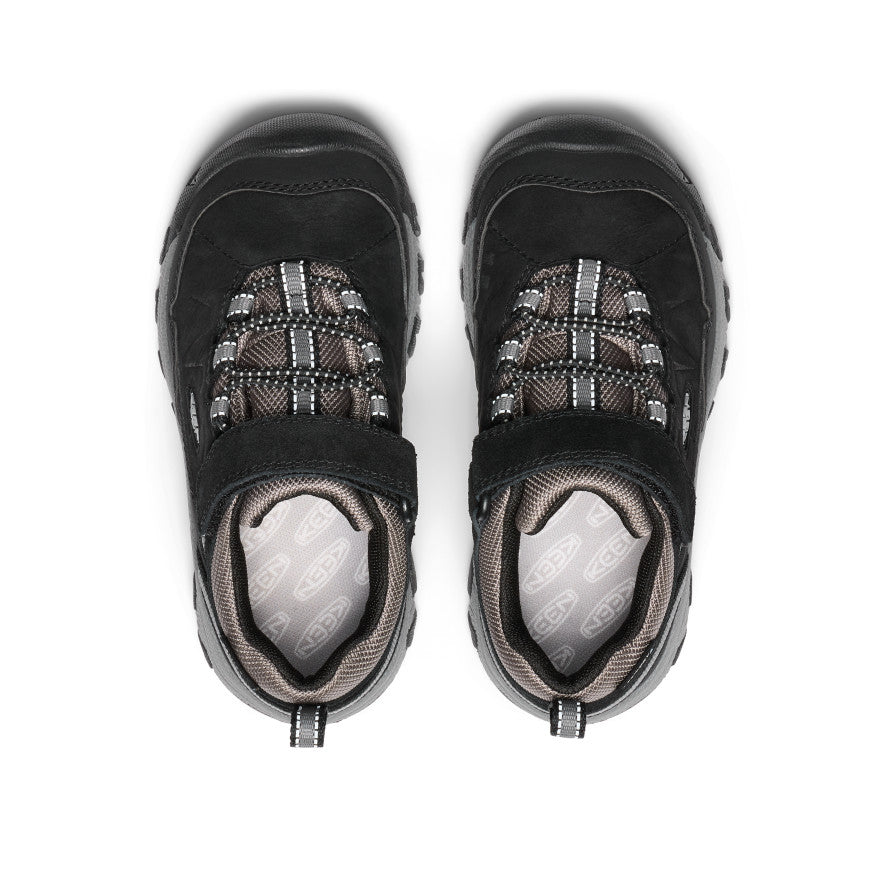 Little Kids Targhee IV Waterproof Hiking Shoe BlackSteel Grey