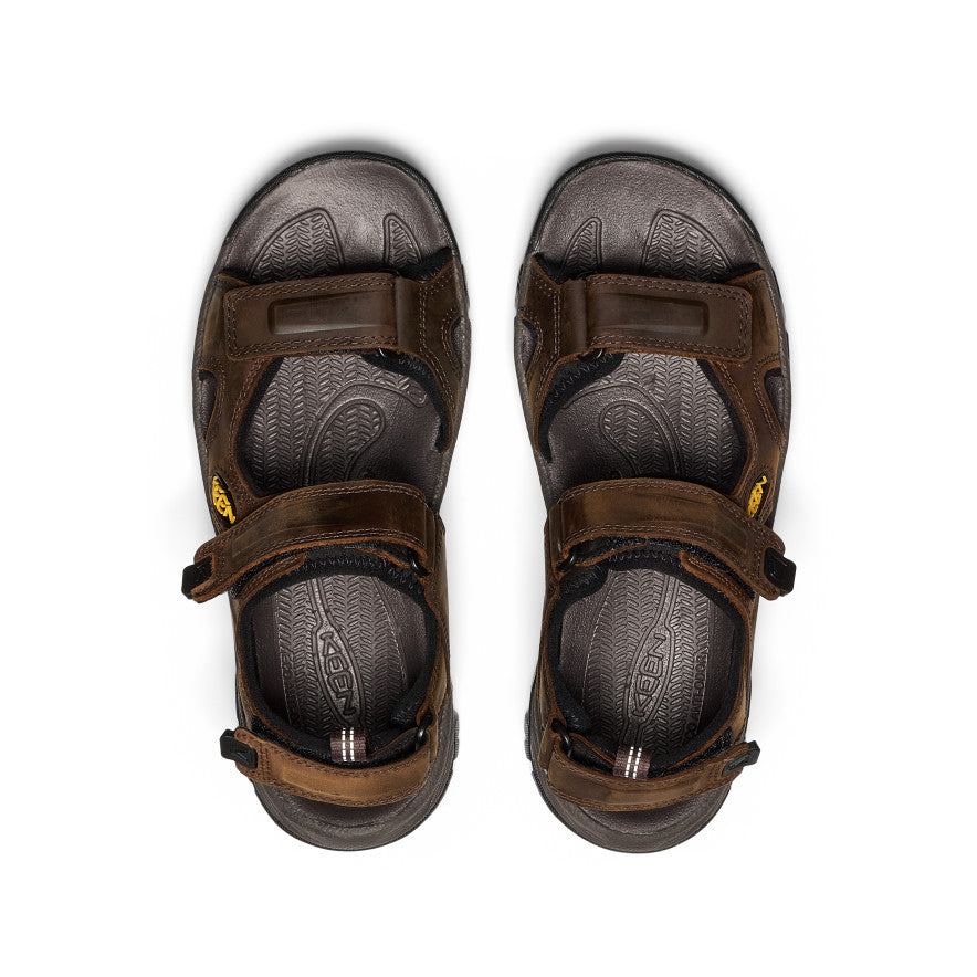 Mens Targhee III Open Toe Sandal BisonMulch