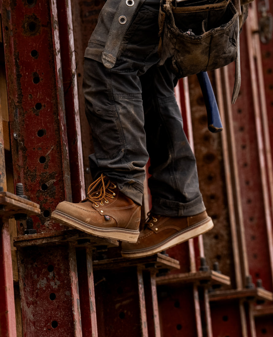 Mens Liberty 6 Boot Soft Toe Leather BrownBirch