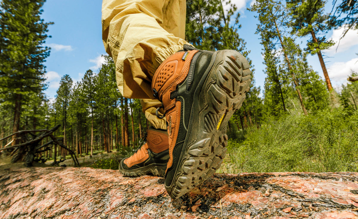 Mens Targhee IV Wide Waterproof Hiking Boot BisonBlack