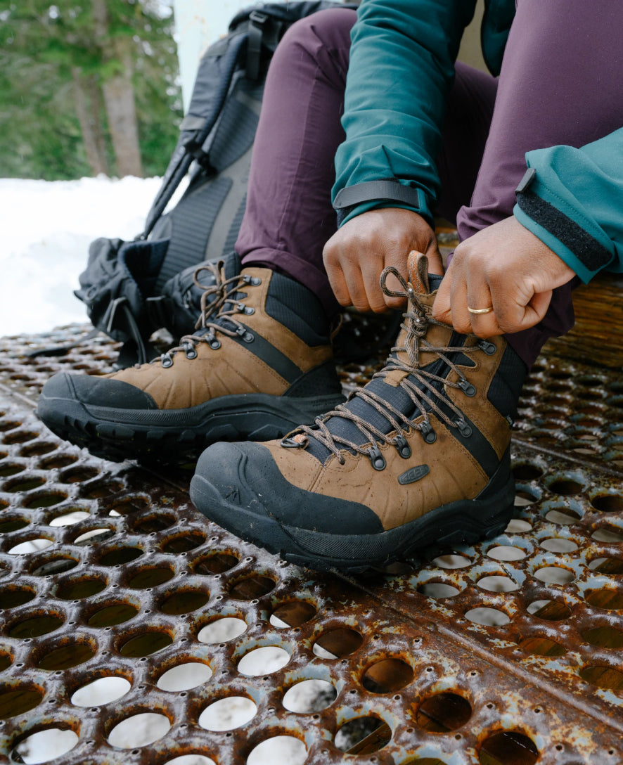 Mens Revel IV Polar Waterproof Boot Dark EarthCaramel Cafe