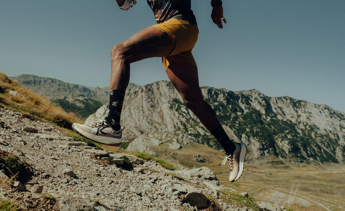 Mens Seek Trail Running Shoe SafariBlack