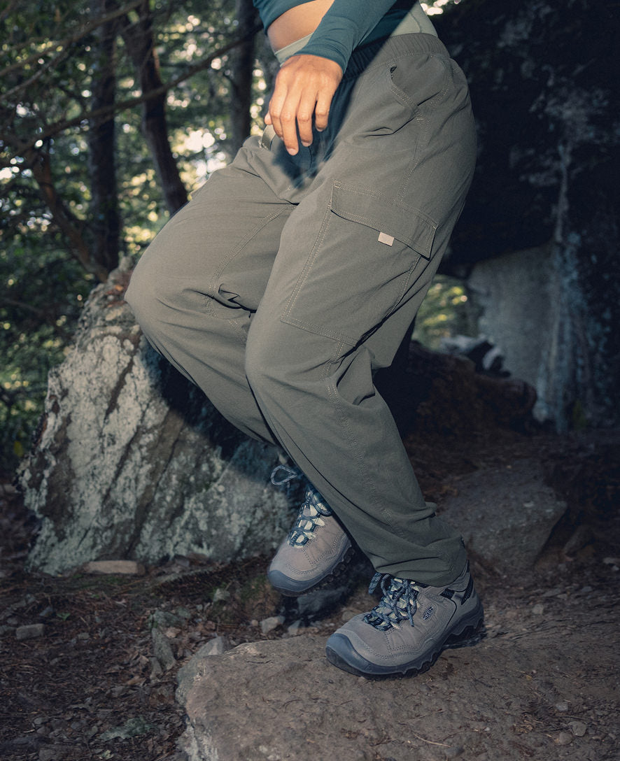 Womens Targhee IV Waterproof Hiking Boot Steel GreyLily Pad